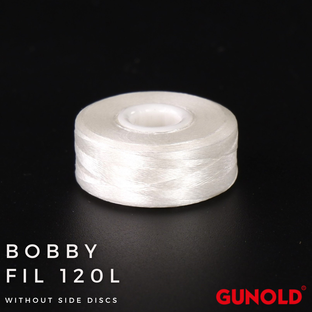 BOBBY FIL 120L- prewound Bobbin Thread,
without side discs