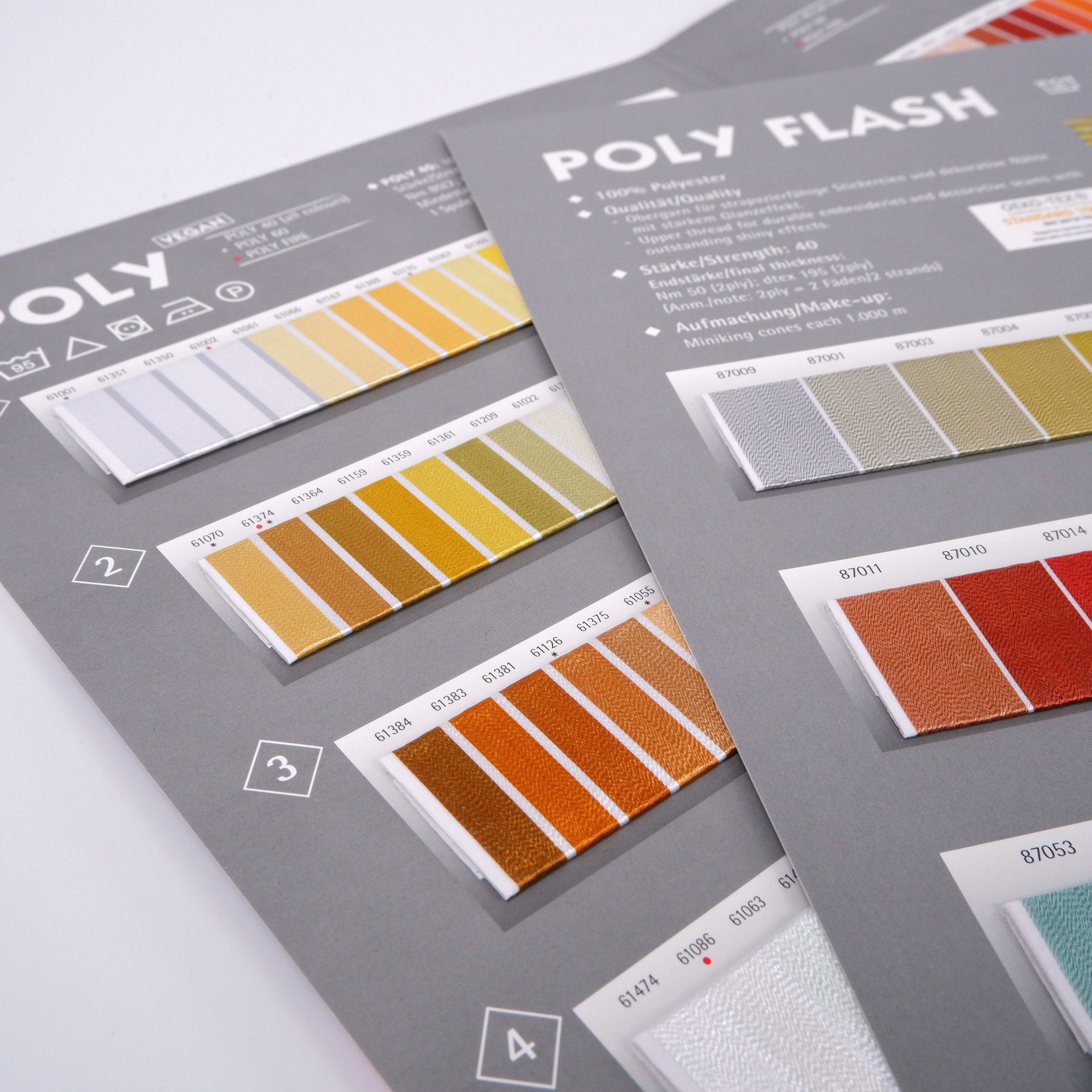 Farbkarte POLY inkl. POLY FLASH