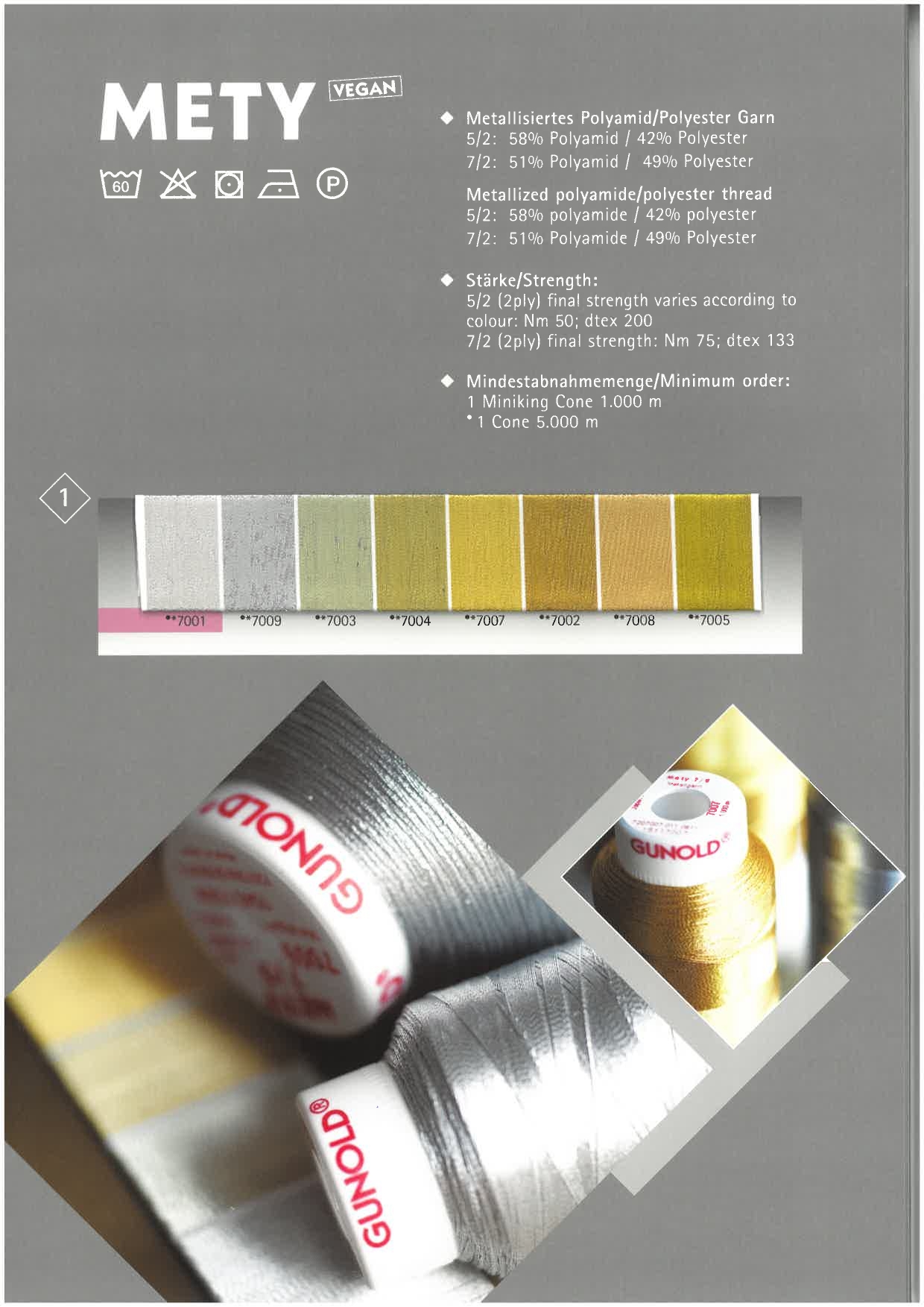 Colour card METY