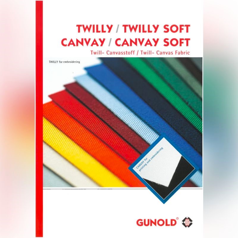 Colour card TWILLY/CANVAY