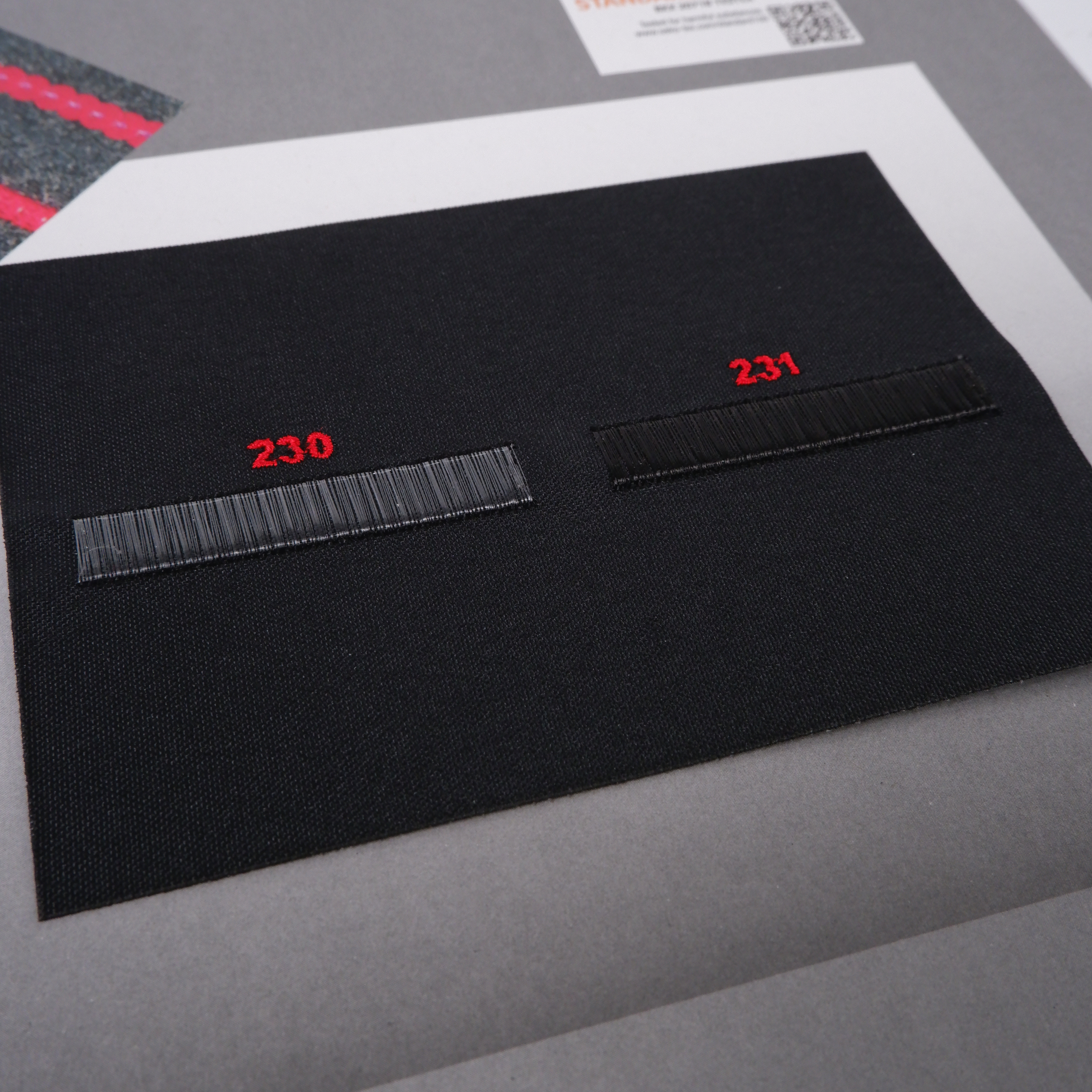 colour shade-cards INVISIBLE (MONO)