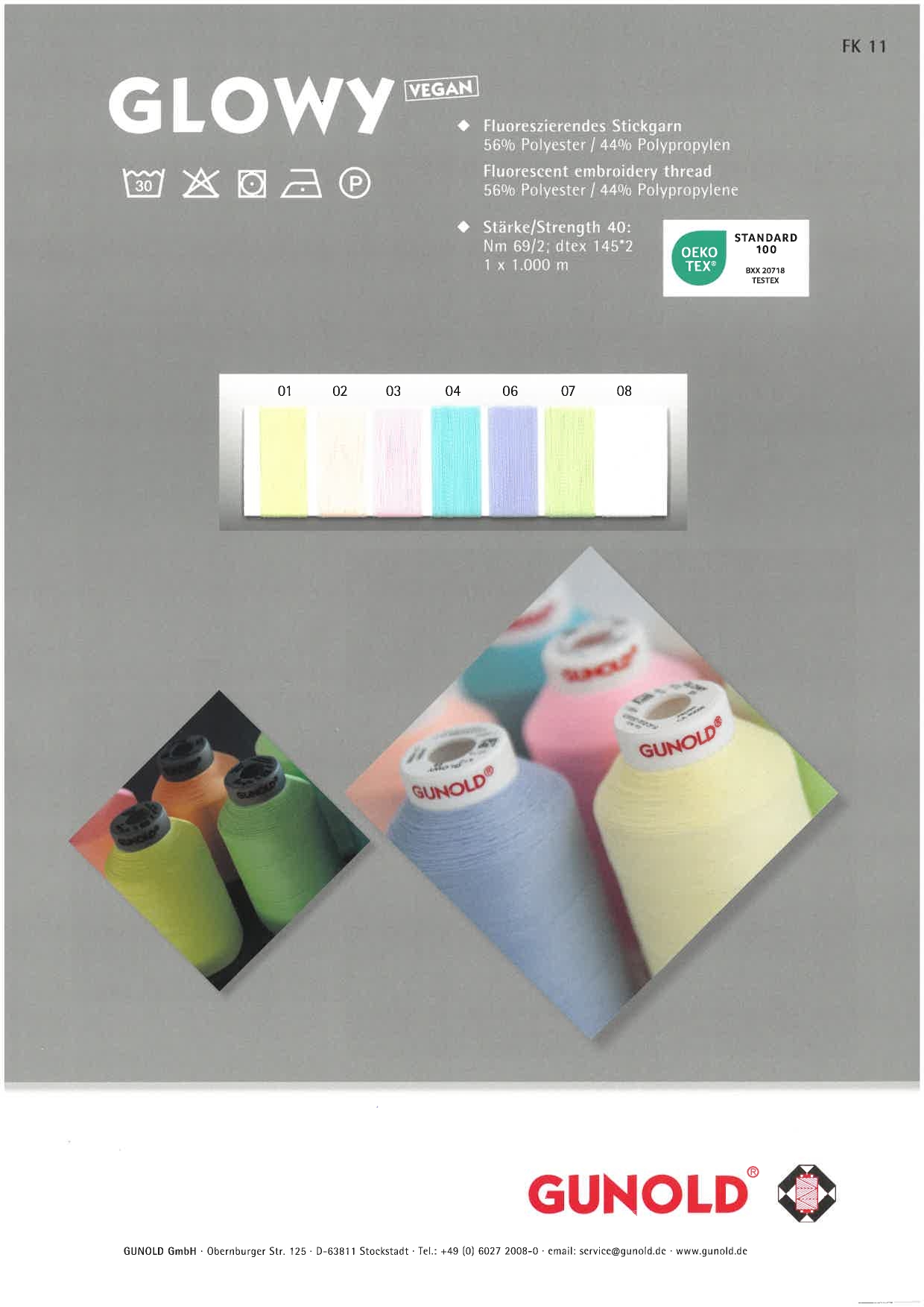 Colourcard GLOWY