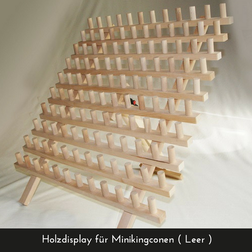 Wooden display for 120 Miniking