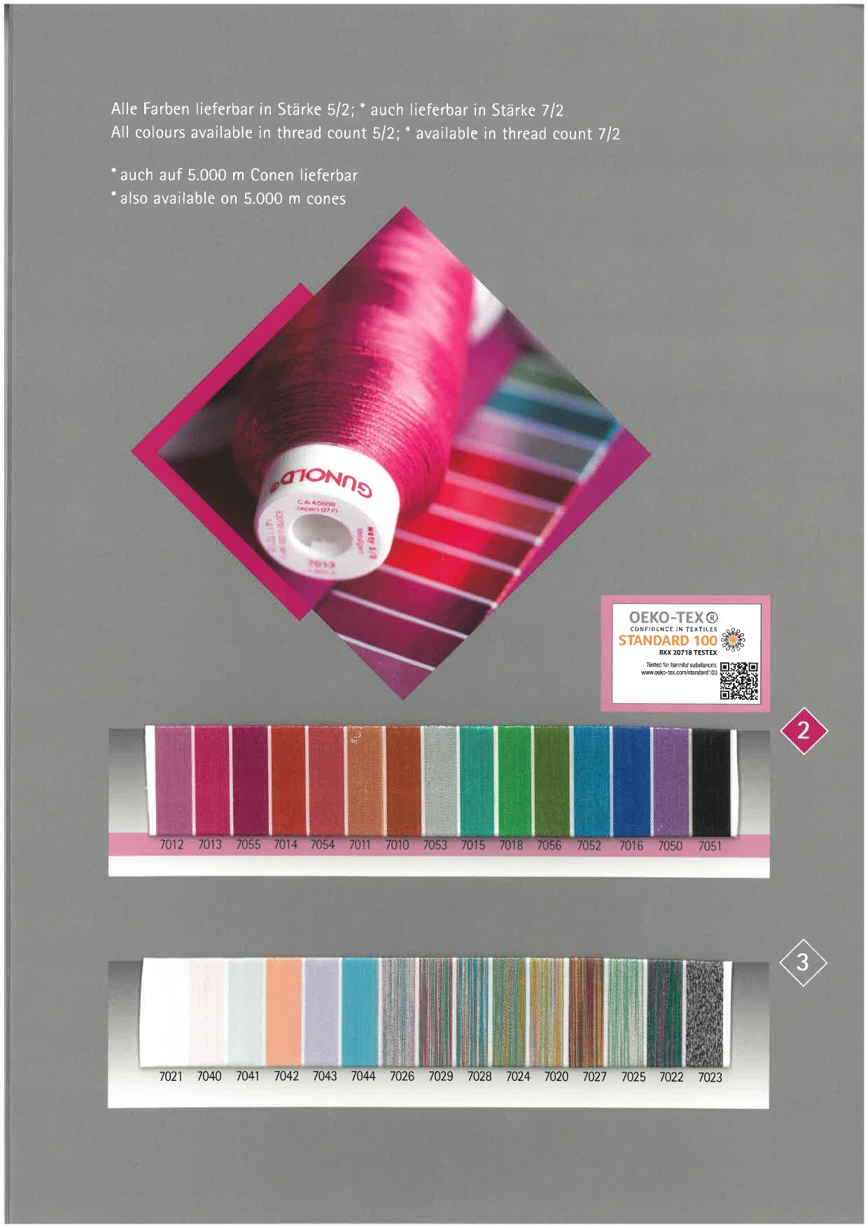 Colour card METY