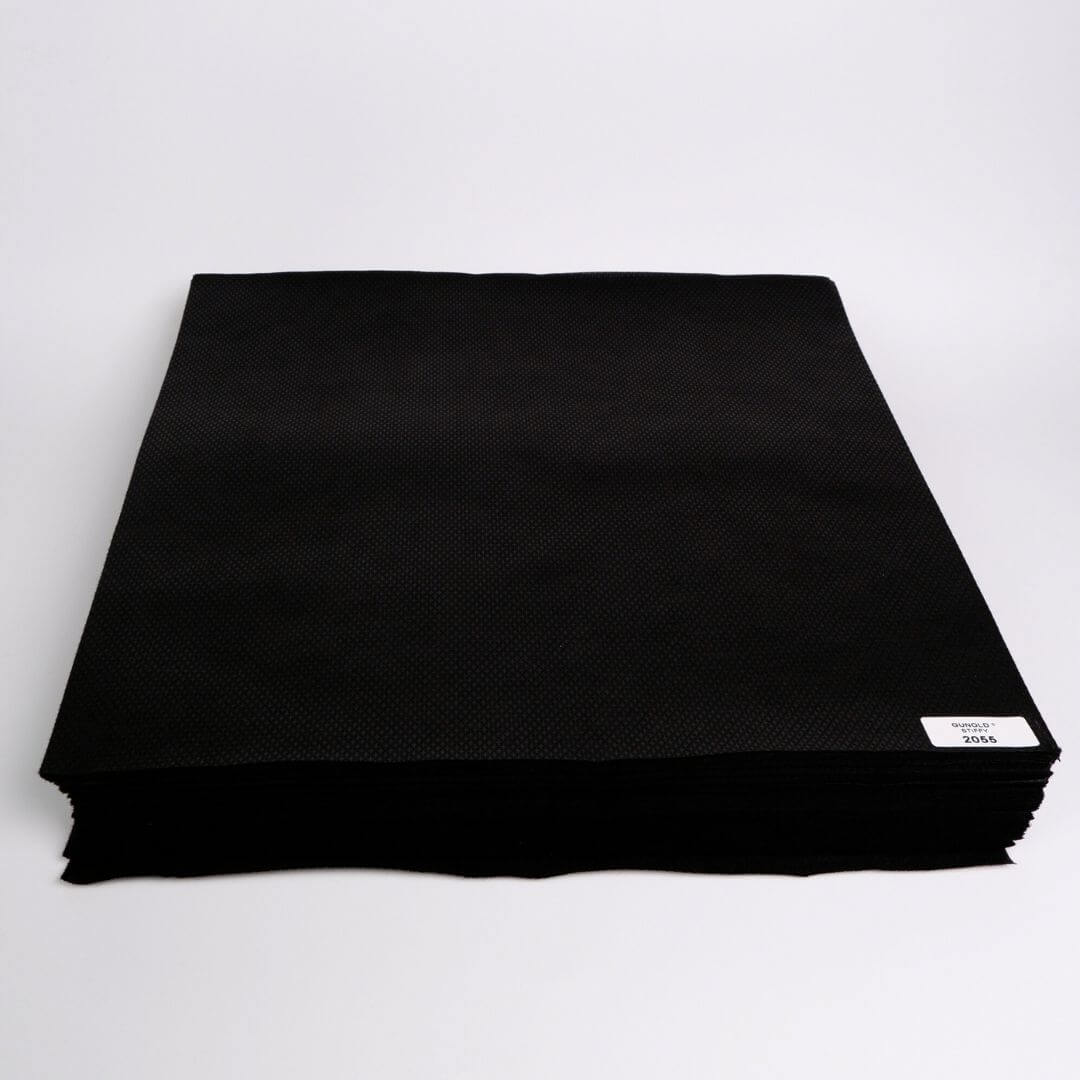 Pre-cuts - STIFFY 2055 black, 38x38cm (+/- 2%
), 250 sheets