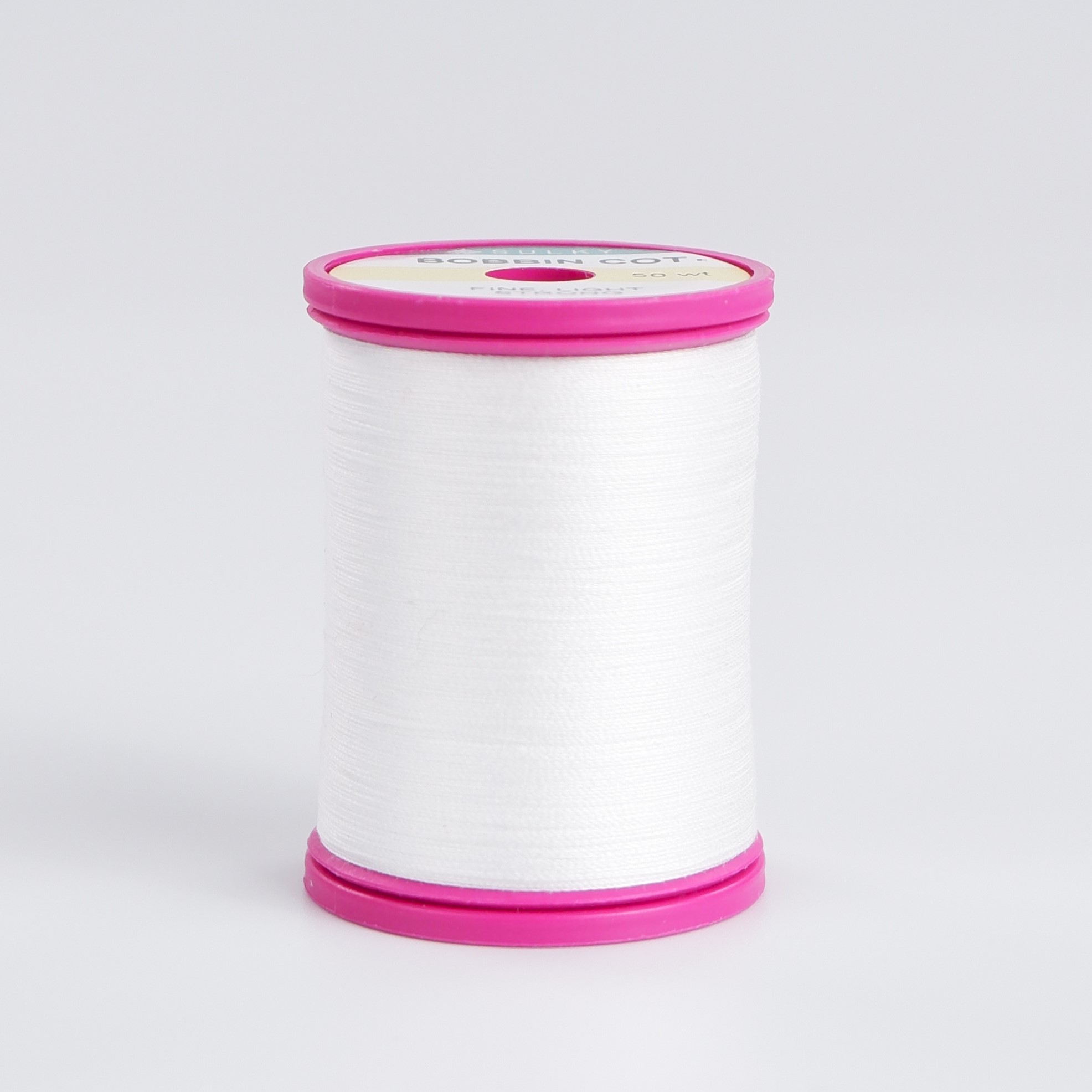 SULKY BOBBIN COT weiß, 600m King Spulen -
Farbe 0010 White